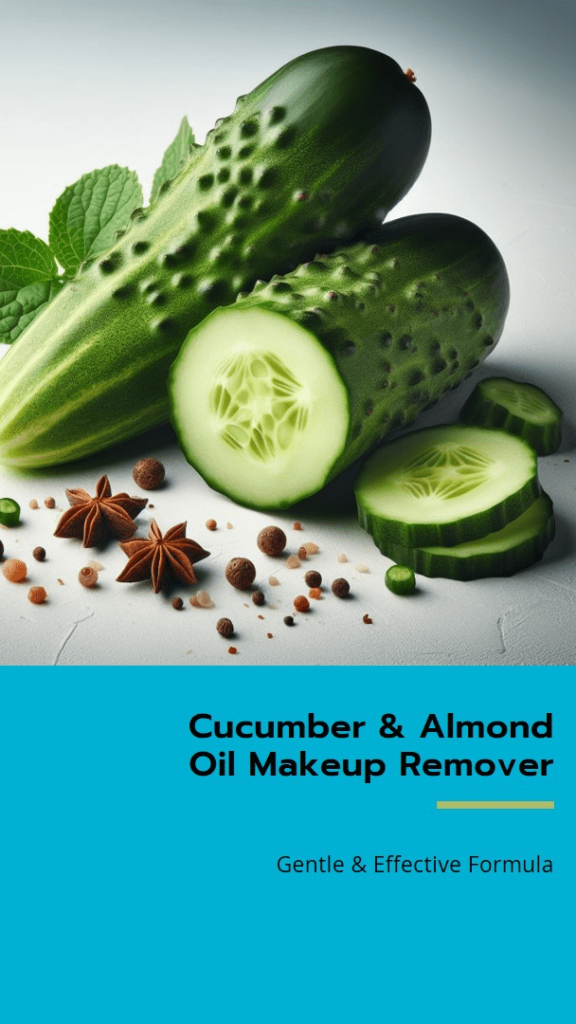 DIY makeup removal recipe.