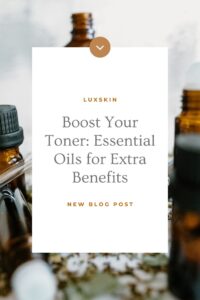 What to consider when using a toner