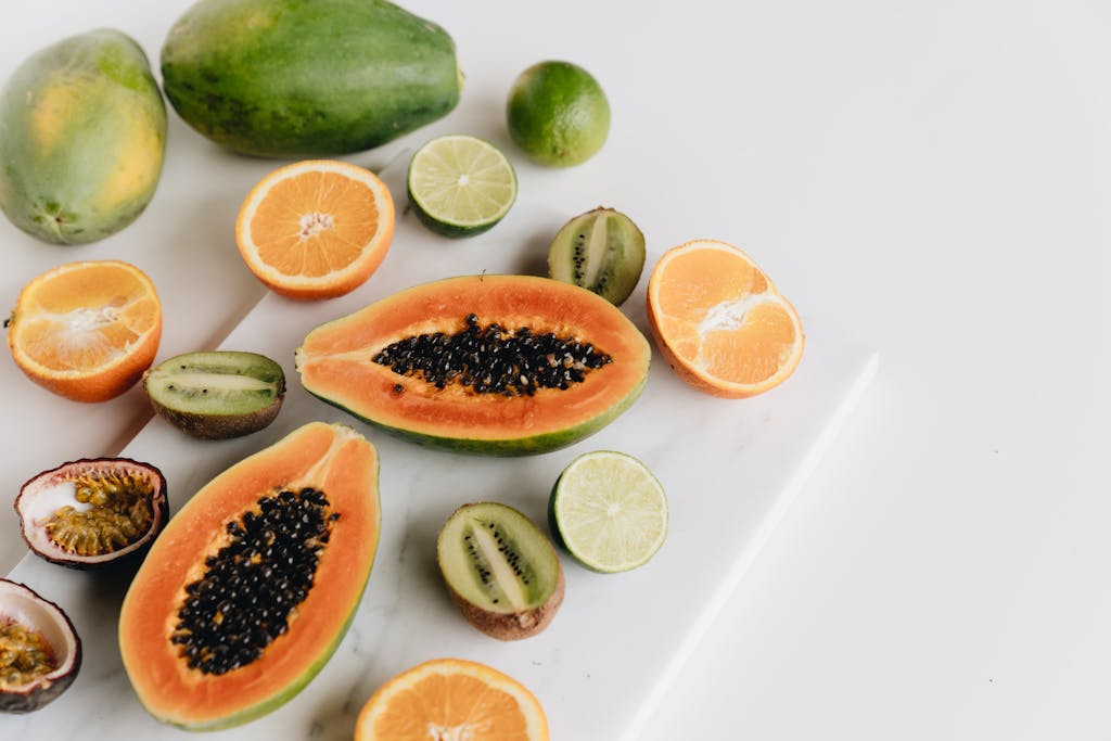 Papaya for sunburn relief