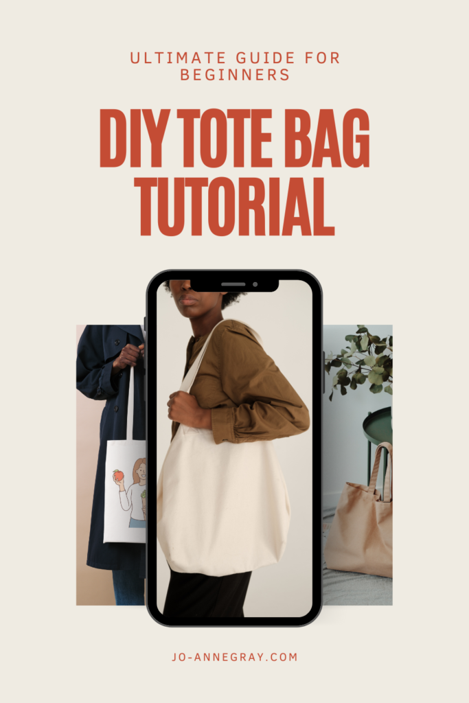 DIY tote bag tutorial