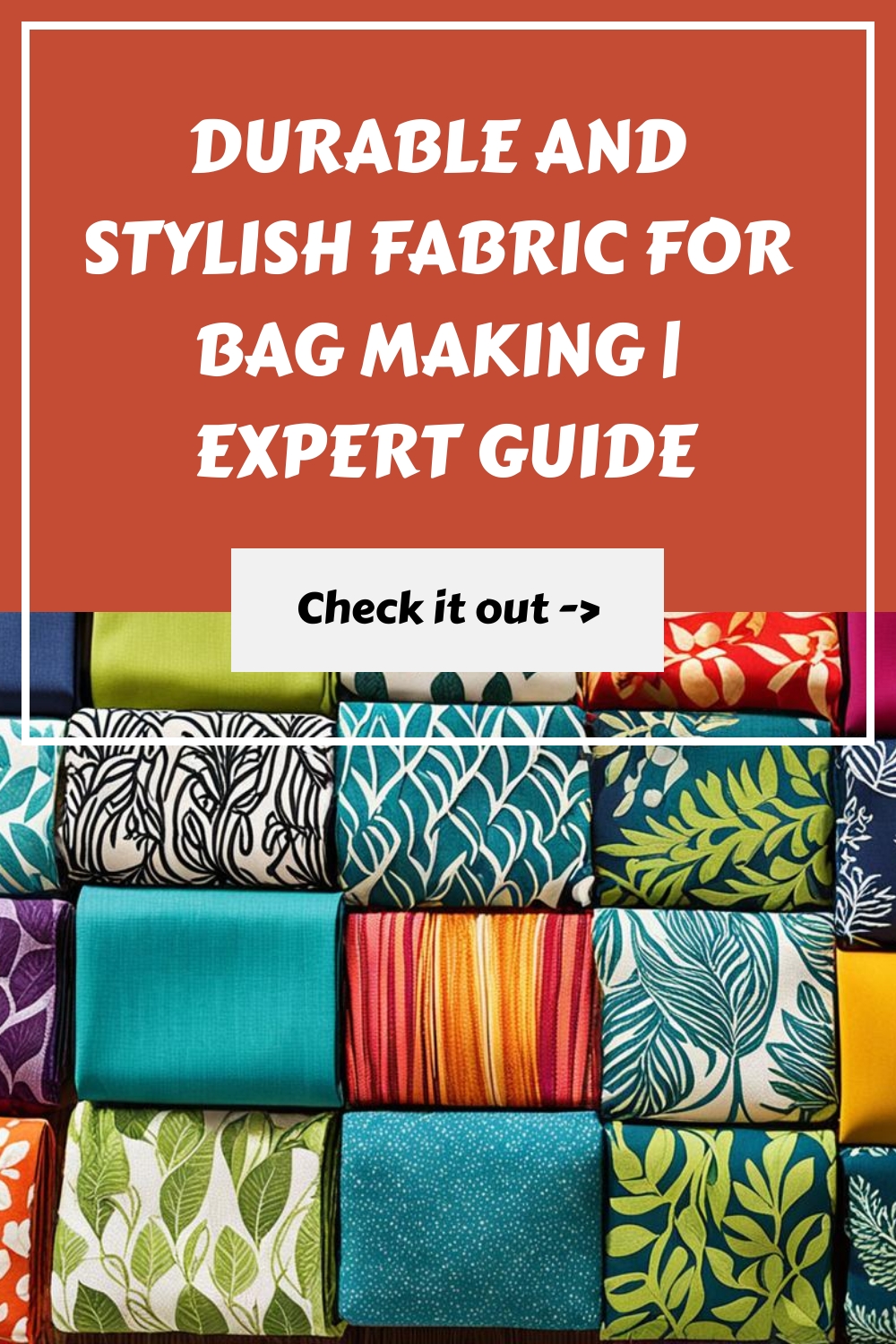 Durable and Stylish Fabric for Bag Making Expert Guide generated pin 1272