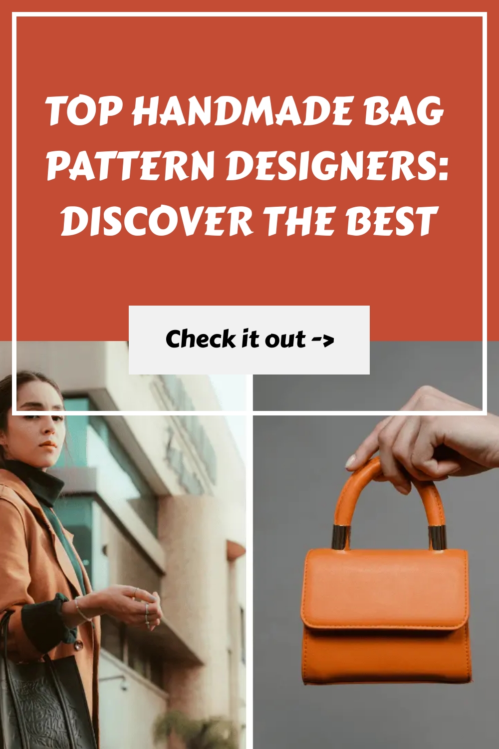 Top Handmade Bag Pattern Designers Discover the Best generated pin 1397