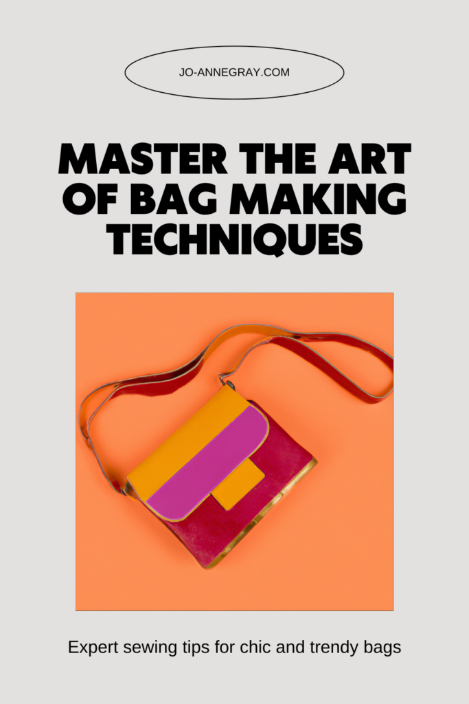 bag making techniques you should know.