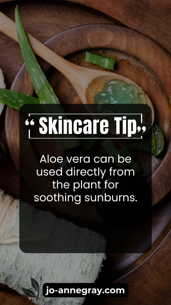 Aloe Vera for skincare