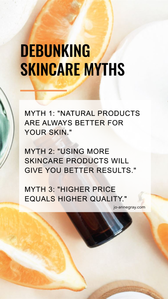 Debunking Skincare Myths