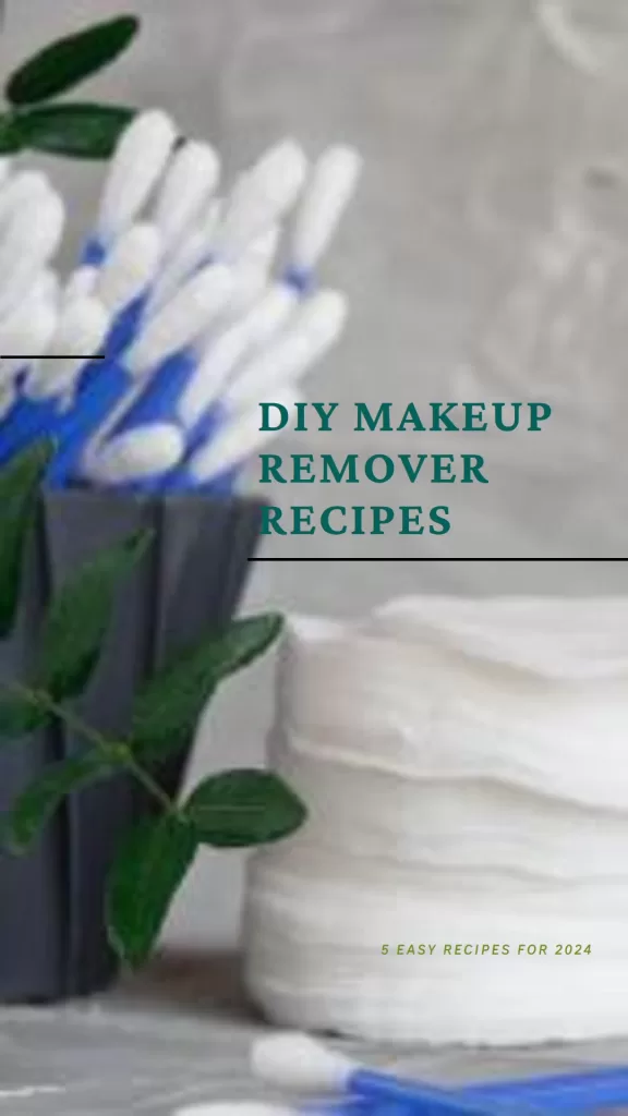 Diy makeup remover