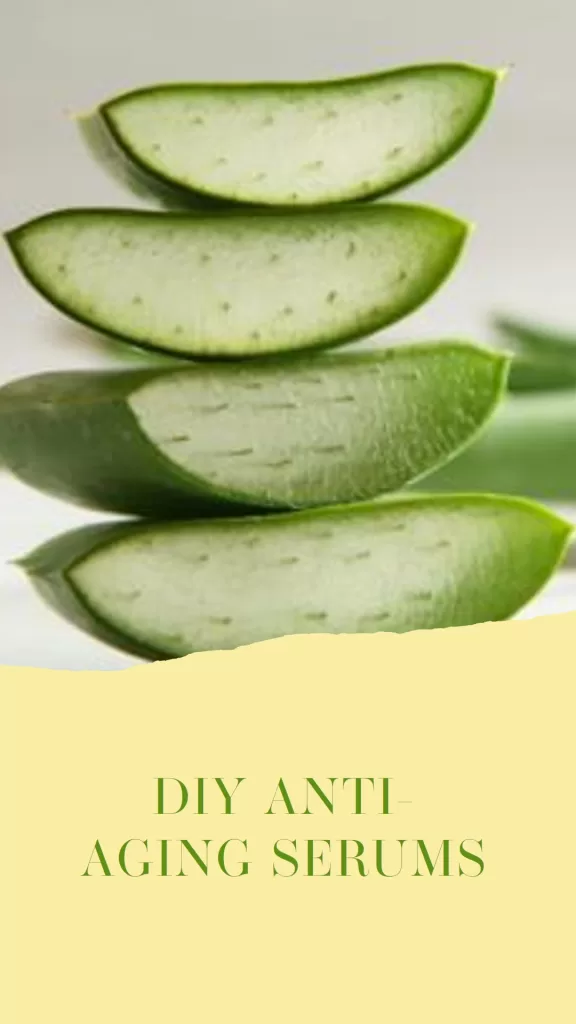 natural anti-aging serum recipes